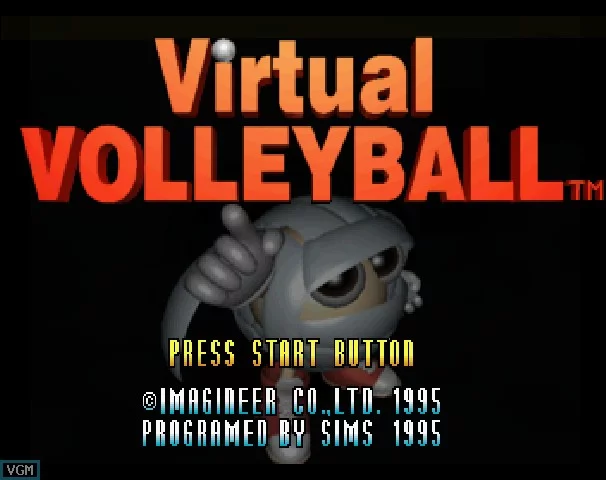 Изображение игры: Virtual Volleyball