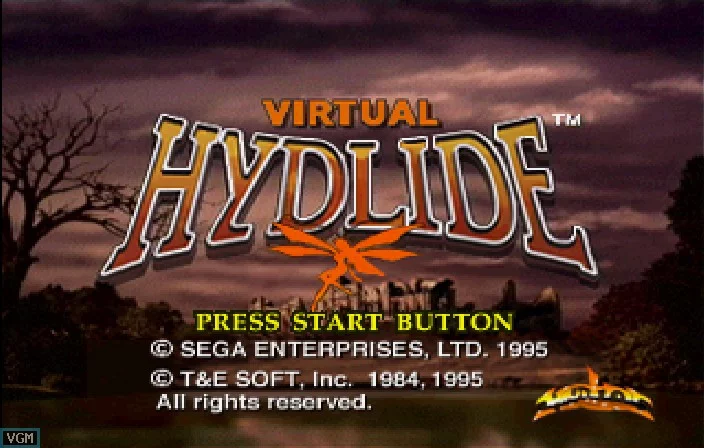 Изображение игры: Virtual Hydlide