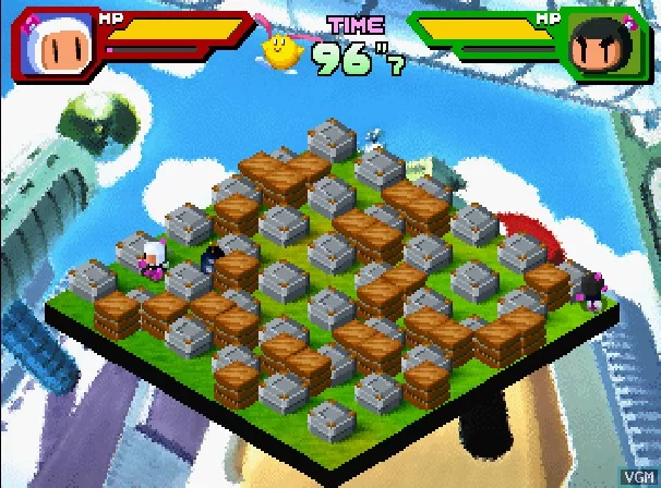 Изображение игры: Saturn Bomberman Fight!!