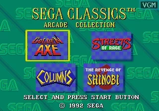 Изображение игры: Sega Classics Arcade Collection