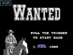Изображение игры: Wanted (1989)