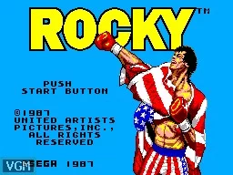 Изображение игры: Rocky (1987)