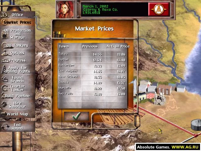 Изображение игры: Oil Tycoon