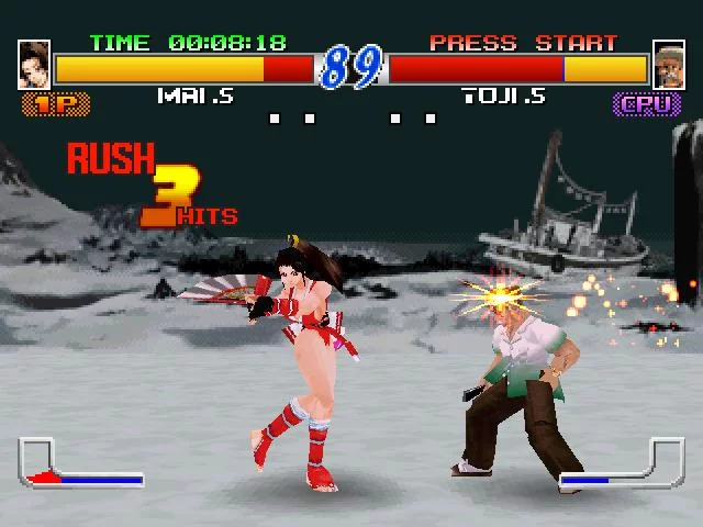 Изображение игры: Fatal Fury: Wild Ambition