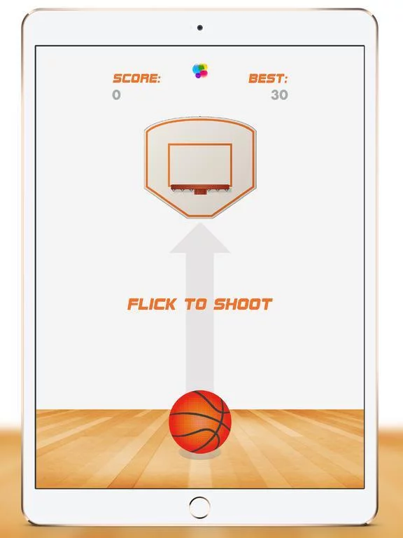 Изображение игры: Basketball Flicker