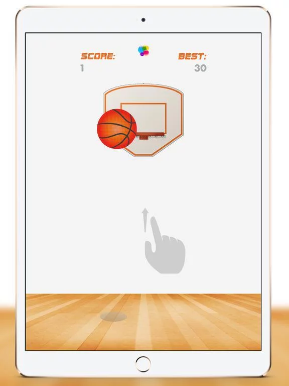 Изображение игры: Basketball Flicker