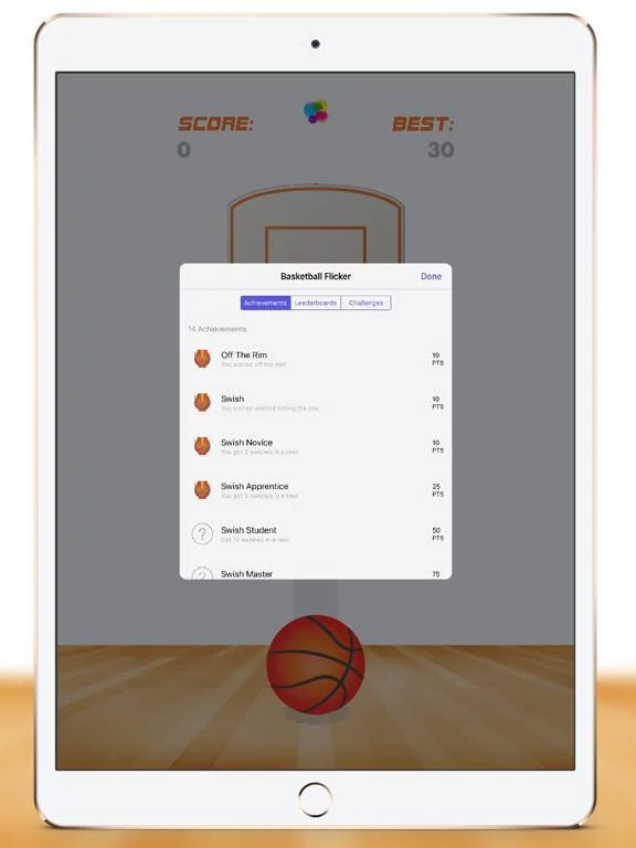 Изображение игры: Basketball Flicker