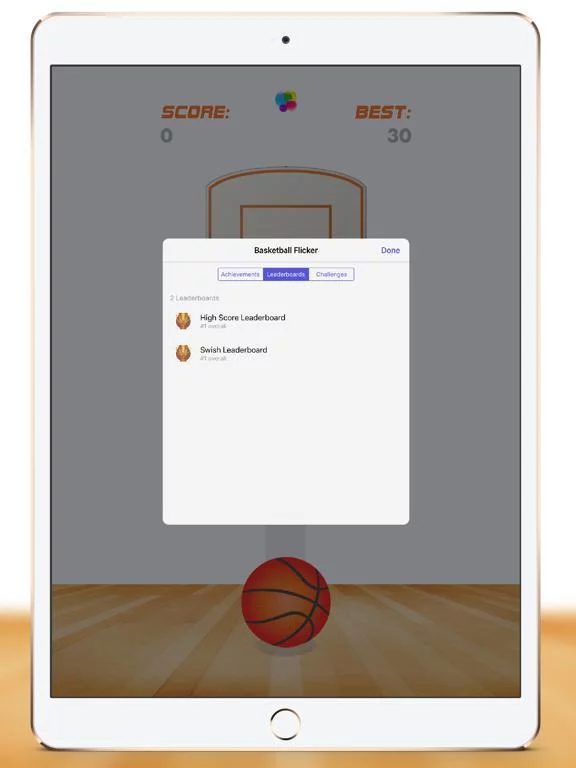 Изображение игры: Basketball Flicker