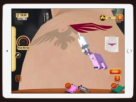 Изображение игры: Tattoo Studio Simulator 3D