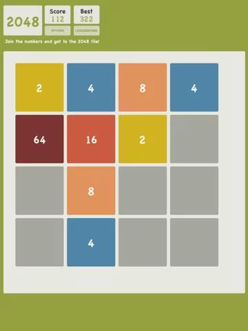 Изображение игры: 2048,HD version
