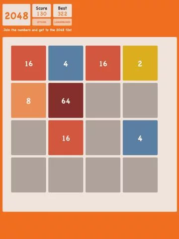 Изображение игры: 2048,HD version