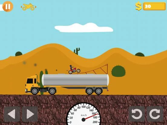 Изображение игры: Moto Hill Jumper