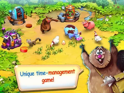 Изображение игры: Farm Frenzy Inc. – best farming time-management sim puzzle adventure for you and friends!