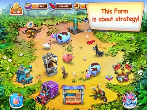 Изображение игры: Farm Frenzy Inc. – best farming time-management sim puzzle adventure for you and friends!