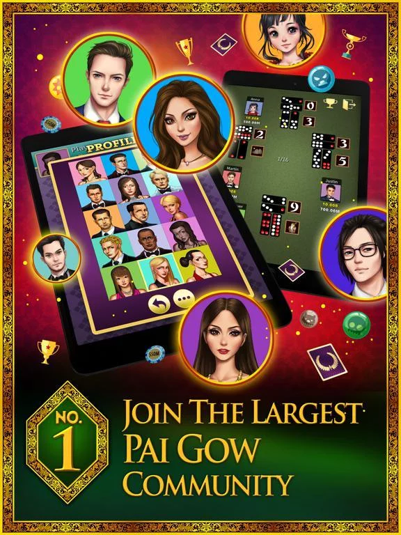 Изображение игры: Pai Gow - KK Pai Gow (牌九)