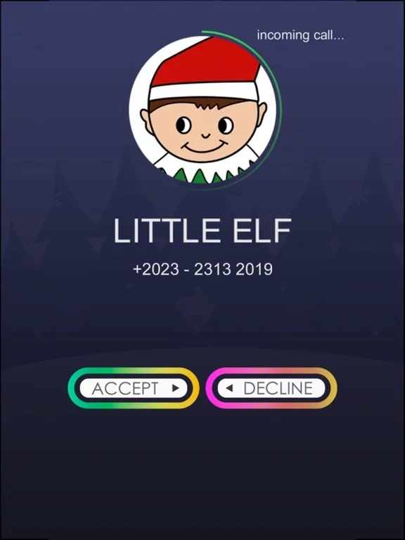 Изображение игры: elf call