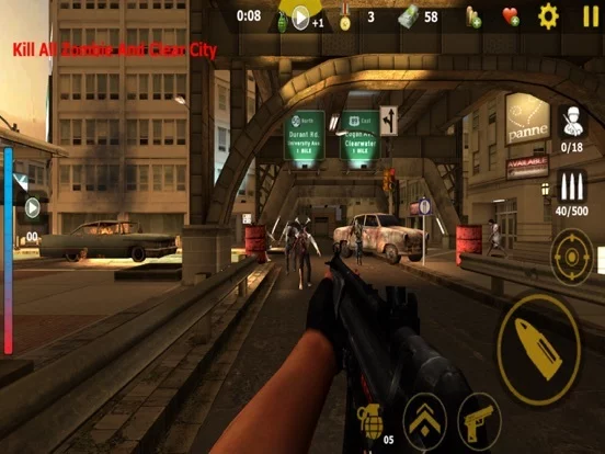 Изображение игры: Kill the Zombies: Shooter Game