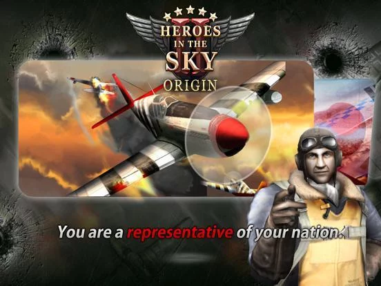 Изображение игры: Heroes in the Sky Origin: HIS