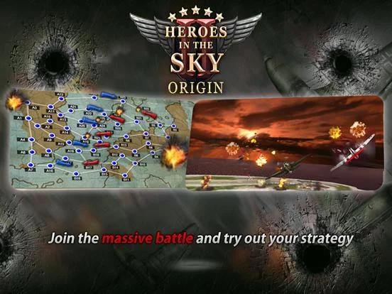 Изображение игры: Heroes in the Sky Origin: HIS