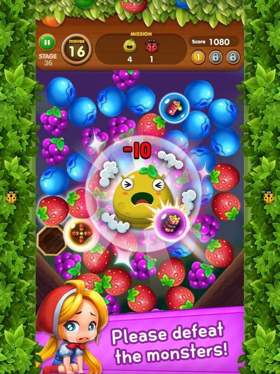 Изображение игры: Fruits Crush: Mach3 Puzzle