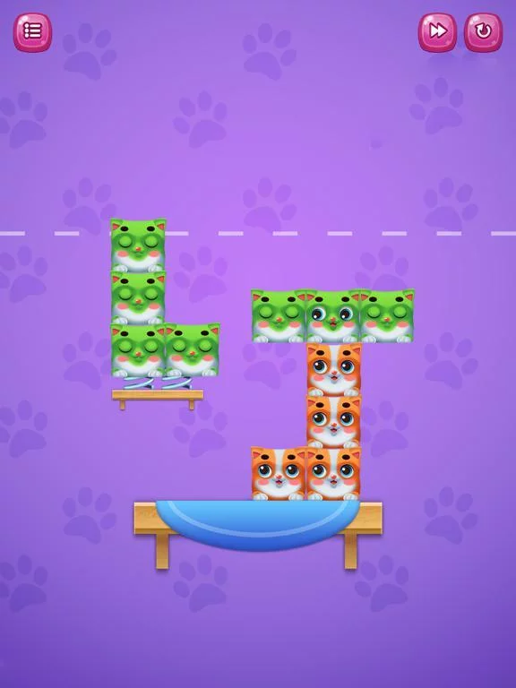 Изображение игры: Cats Stack