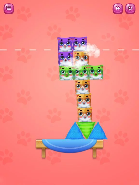Изображение игры: Cats Stack