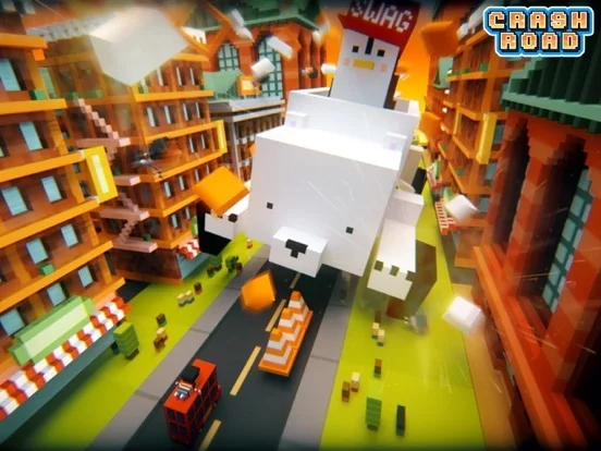 Изображение игры: CrashRoad
