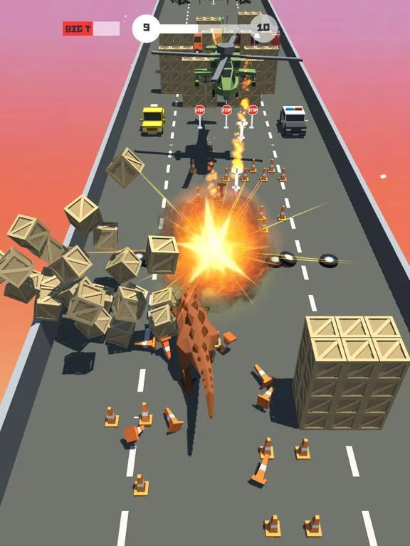 Изображение игры: T-Rex Crush