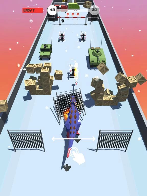 Изображение игры: T-Rex Crush