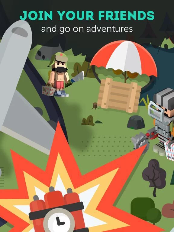 Изображение игры: SURV: Raft Crafting Survival