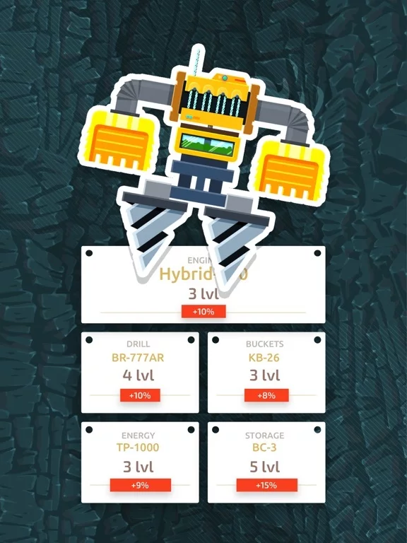 Изображение игры: Drilla: Idle Gold Miner Game