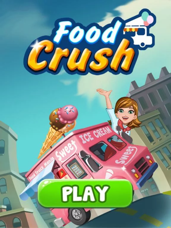 Изображение игры: Food Crush:sweet puzzle