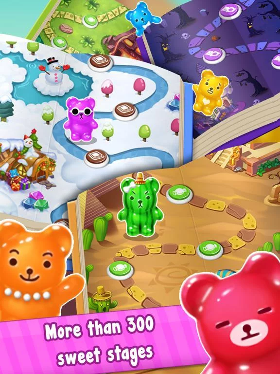 Изображение игры: Food Crush:sweet puzzle