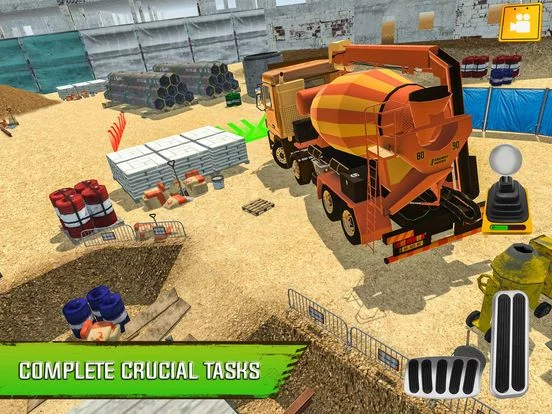 Изображение игры: Construction Site Truck Driver
