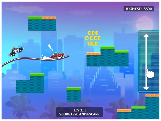 Изображение игры: Sky Escape - Car Chase