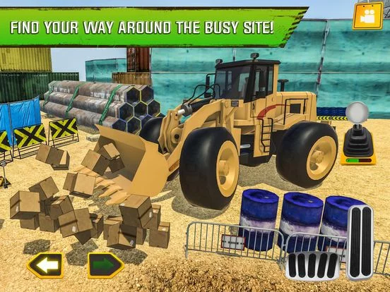 Изображение игры: Construction Site Truck Driver