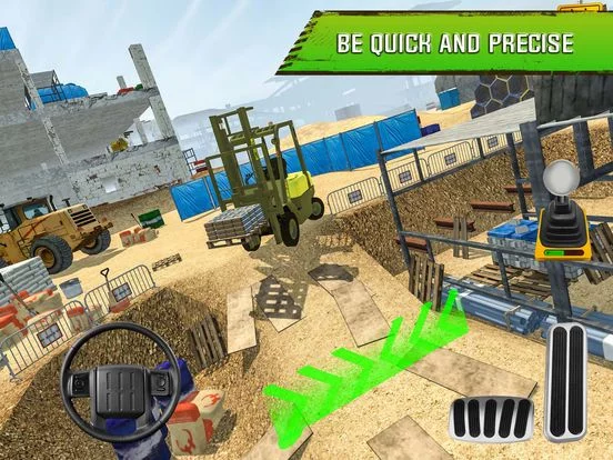 Изображение игры: Construction Site Truck Driver