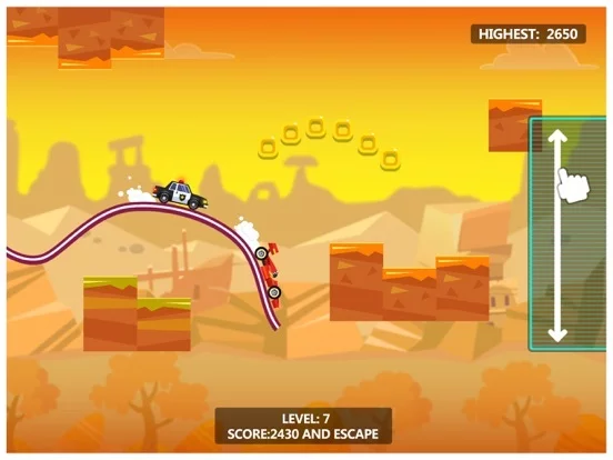 Изображение игры: Sky Escape - Car Chase
