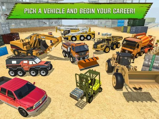 Изображение игры: Construction Site Truck Driver