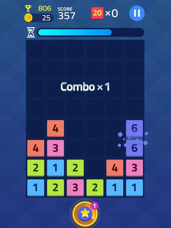 Изображение игры: Merge Block: Star Finders