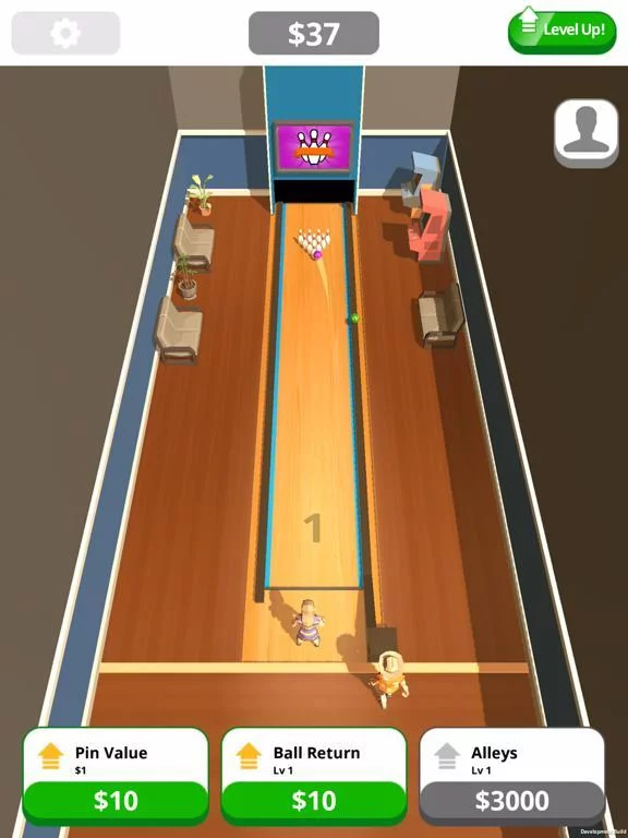 Изображение игры: Idle Tap Bowling