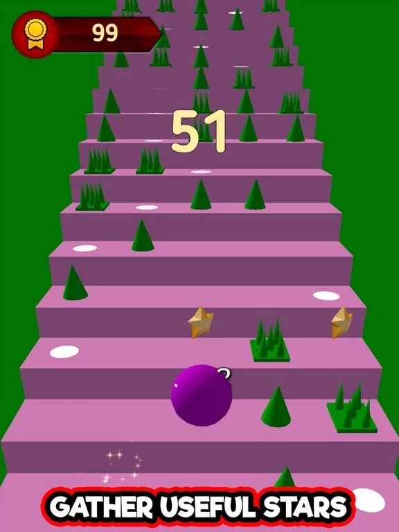 Изображение игры: Stairs Jump Ball - Funny Race