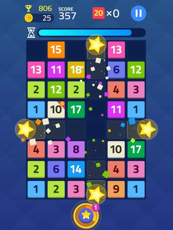 Изображение игры: Merge Block: Star Finders