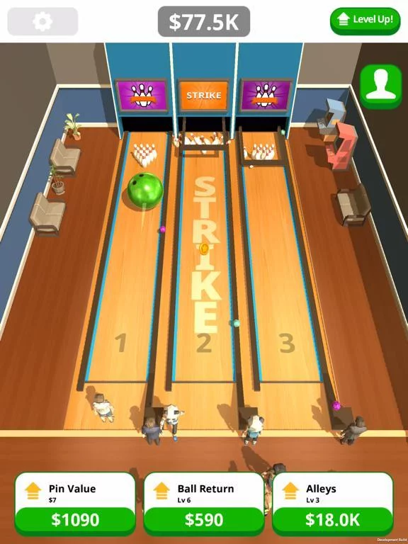 Изображение игры: Idle Tap Bowling