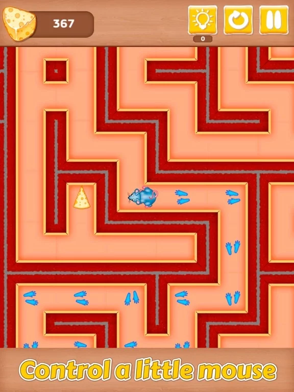 Изображение игры: Cheesy Maze - Mouse Escape