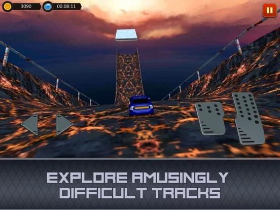 Изображение игры: Ramp Cars - Mega Driving