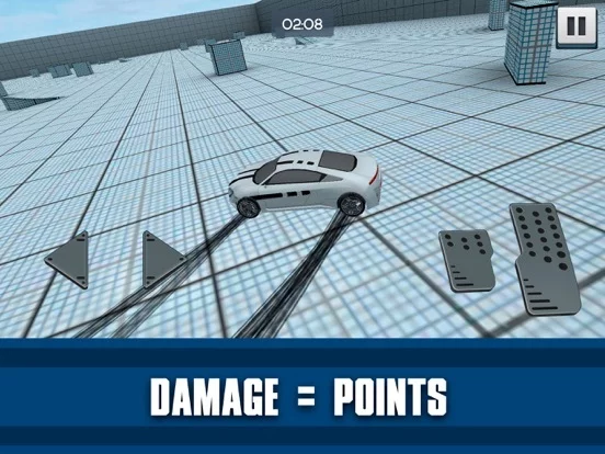 Изображение игры: Crash Cars - Driving Test Sim