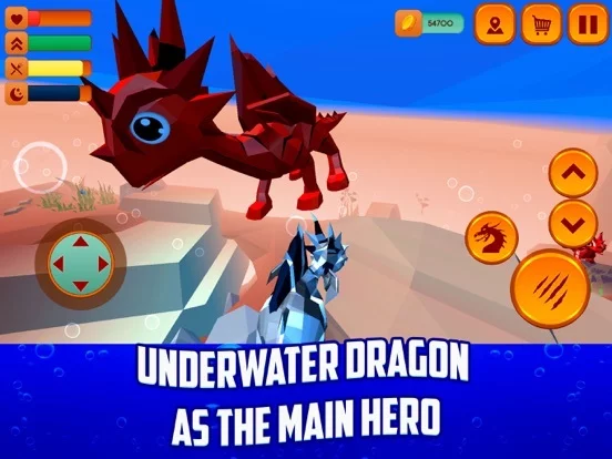 Изображение игры: My Underwater Dragon