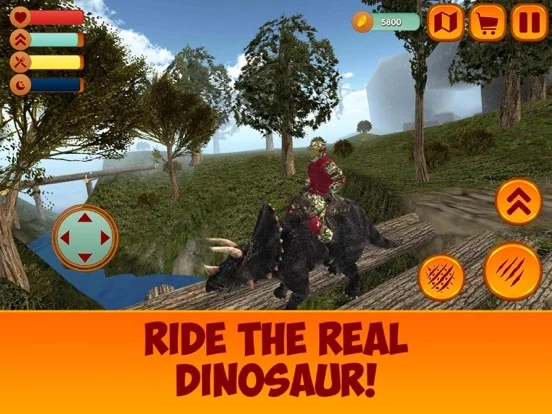 Изображение игры: Dino Rider - Island Survival