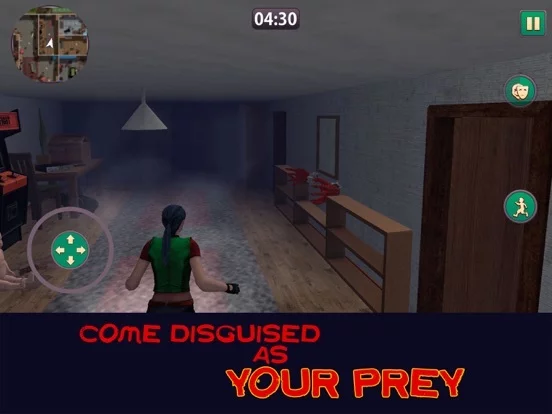 Изображение игры: Creepy Clown Night Chase 3D